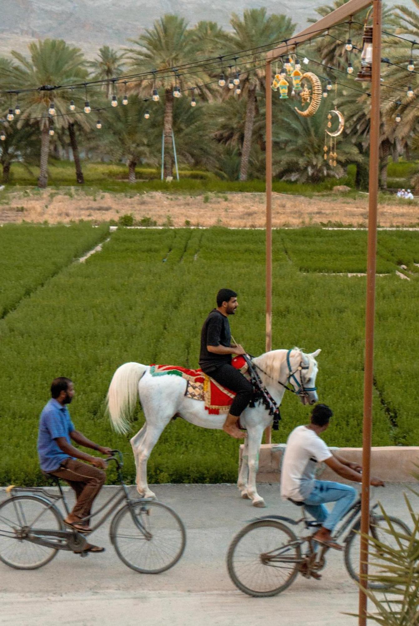 بيت نُزل السلام Bait Salam Inn Al Ḩamrāʼ Buitenkant foto